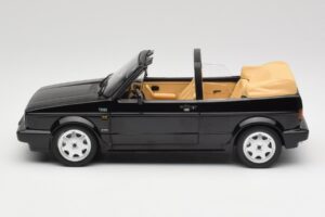 Volkswagen Golf Mk1 Cabriolet Noir Norev 1:18 188568 Métal — image 3 sur 6