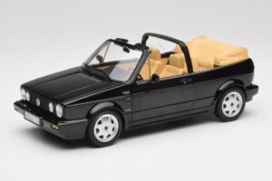 Volkswagen Golf Mk1 Cabriolet Noir Norev 1:18 188568 Métal