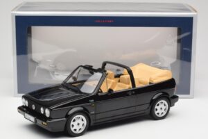 Volkswagen Golf Mk1 Cabriolet Noir Norev 1:18 188568 Métal — image 6 sur 6