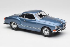 Volkswagen Karmann Ghia Coupé Neptune Bleu Minichamps 1:18 155054022 Métal — image 4 sur 6