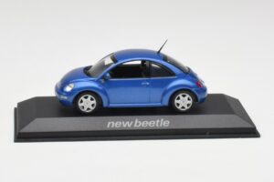 Volkswagen New Beetle Satellite Bleu Minichamps 1:43 430058004 Métal