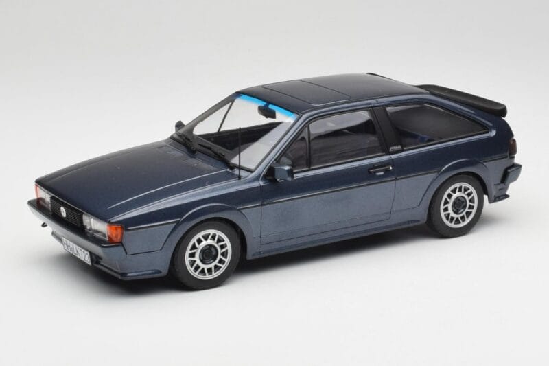 Volkswagen Scirocco Mk2 Scala Helios Bleu Métallisé Norev 1:18 188632 Métal