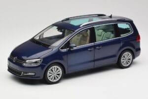 Volkswagen Sharan 7N Shadow Bleu Métallique Minichamps 1:18 110051100 Métal