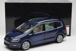 Volkswagen Sharan 7N Shadow Bleu Métallique Minichamps 1:18 110051100 Métal — image 8 sur 8