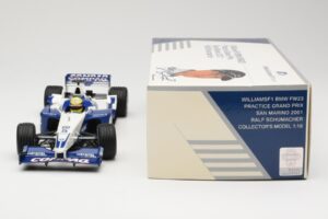 Williams FW23 BMW #5 R. Schumacher Practice San Marino GP 2001 Minichamps 1:18 80430146710 Métal — image 6 sur 6