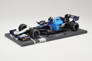 Williams Racing Mercedes FW43B #6 N. Latifi Saudi Arabian GP 2021 Minichamps 1:18 117212206 Métal — image 2 sur 6