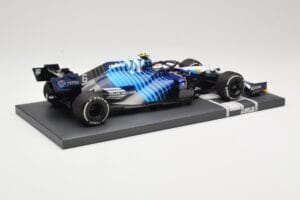 Williams Racing Mercedes FW43B #6 N. Latifi Saudi Arabian GP 2021 Minichamps 1:18 117212206 Métal — image 3 sur 6