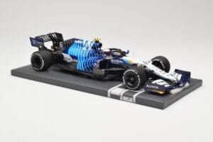 Williams Racing Mercedes FW43B #6 N. Latifi Saudi Arabian GP 2021 Minichamps 1:18 117212206 Métal — image 4 sur 6