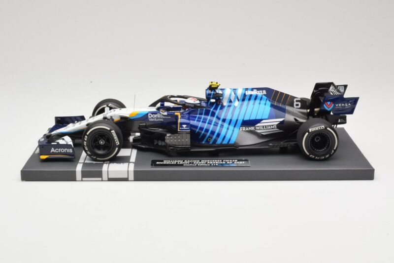 Williams Racing Mercedes FW43B #6 N. Latifi Saudi Arabian GP 2021 Minichamps 1:18 117212206 Métal