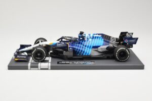 Williams Racing Mercedes FW43B #63 G. Russell Saudi Arabian GP 2021 Minichamps 1:18 117212263 Métal