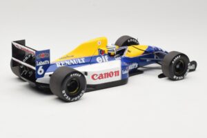 Williams Renault FW14B #6 R. Patrese 1992 Minichamps 1:18 110920006 Métal — image 3 sur 8