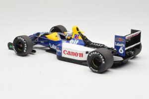 Williams Renault FW14B #6 R. Patrese 1992 Minichamps 1:18 110920006 Métal — image 5 sur 8