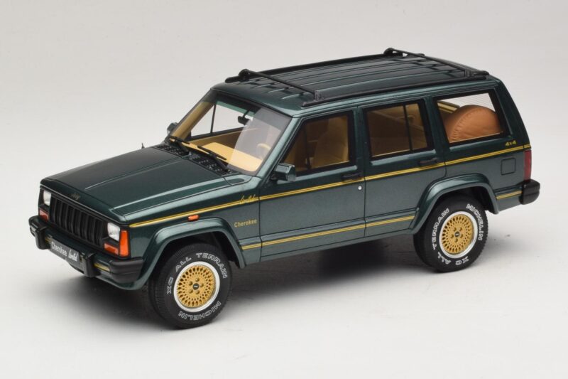 Jeep Cherokee XJ Limited Hunter Green Otto 1:18 OT1204 Résine