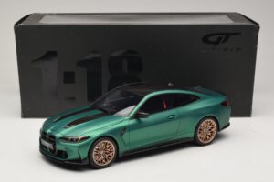 BMW M4 CS G82 Frozen Isle of Man Green GT Spirit 1:18 GT994 Résine — image 6 sur 6