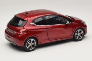 Peugeot 208 GTI Rubis Red Norev 1:18 184700 Métal — image 3 sur 8