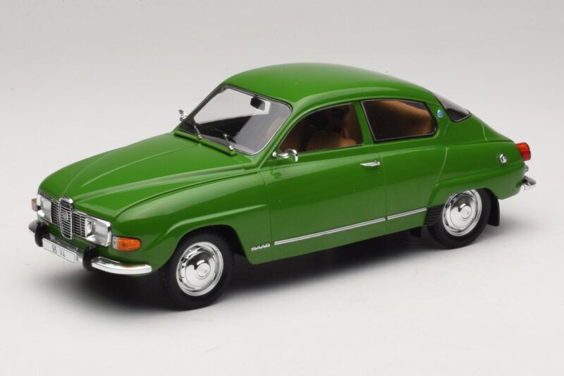Saab 96 V4 Vert MCG 1:18 MCG18655 Métal