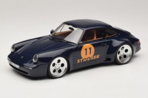 Porsche 911 964 Strosek Mega 30 Sea Blue GT Spirit 1:18 GT969 Résine