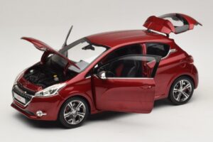 Peugeot 208 GTI Rubis Red Norev 1:18 184700 Métal — image 2 sur 8