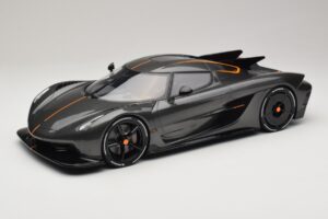 Koenigsegg Jesko Absolut 0-400-0 km/h Record Graphite Grey GT Spirit 1:12 GT575 Résine
