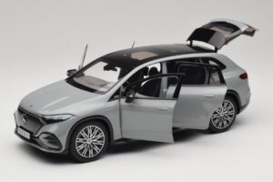 Mercedes EQS SUV X296 Manufaktur Alpine Grey NZG 1:18 B66960591 Métal — image 2 sur 8
