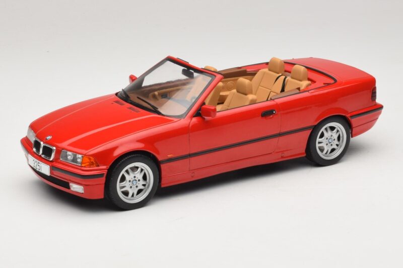 BMW 3 Series E36 Cabriolet Rouge MCG 1:18 MCG18317 Métal