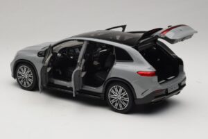 Mercedes EQS SUV X296 Manufaktur Alpine Grey NZG 1:18 B66960591 Métal — image 5 sur 8