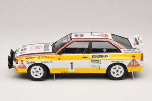 Audi Quattro #1 W. Rohrl / C. Geistdorfer Rally Monte Carlo Winner 1984 Minichamps 1:18 A5-5894 Métal — image 3 sur 6