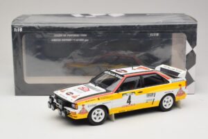 Audi Quattro A2 #4 W. Rohrl / C. Geistdorfer Rally Portugal 1984 Minichamps 1:18 153841104 Métal — image 6 sur 6