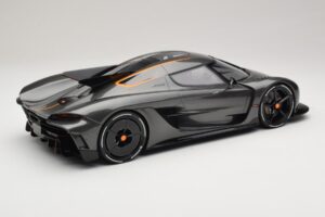 Koenigsegg Jesko Absolut 0-400-0 km/h Record Graphite Grey GT Spirit 1:12 GT575 Résine — image 2 sur 6