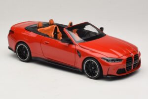 BMW M4 G83 Cabriolet Red Metallic Minichamps 1:18 110021030 Métal — image 6 sur 8