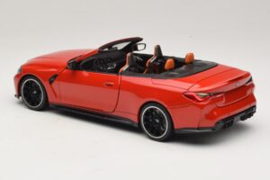 BMW M4 G83 Cabriolet Red Metallic Minichamps 1:18 110021030 Métal — image 7 sur 8
