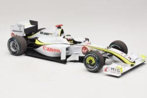 Brawn GP BGP001 #22 J. Button Singapore GP 2009 Minichamps 1:18 180090222 Résine — image 4 sur 7