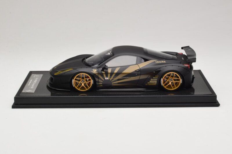 Ferrari 458 LB Works Matt Black BBA 1:18 REMC037 Résine