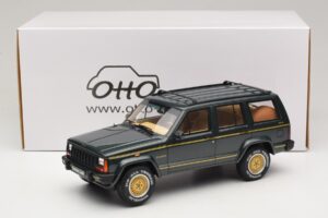 Jeep Cherokee XJ Limited Dark Hunter Green Otto 1:18 OT1340 Résine — image 6 sur 6