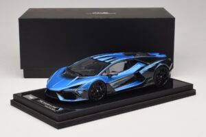 Lamborghini Revuelto Blue Black IVY Merit 1:18 REMC040 Résine — image 7 sur 7