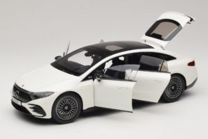 Mercedes EQS V297 Manufaktur Opalite White NZG 1:18 B66961049 Métal — image 2 sur 8