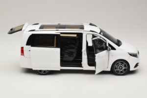 Mercedes V-Class W447 AMG Line Blanc Norev 1:18 183876 Métal — image 4 sur 8