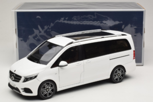 Mercedes V-Class W447 AMG Line Blanc Norev 1:18 183876 Métal — image 8 sur 8