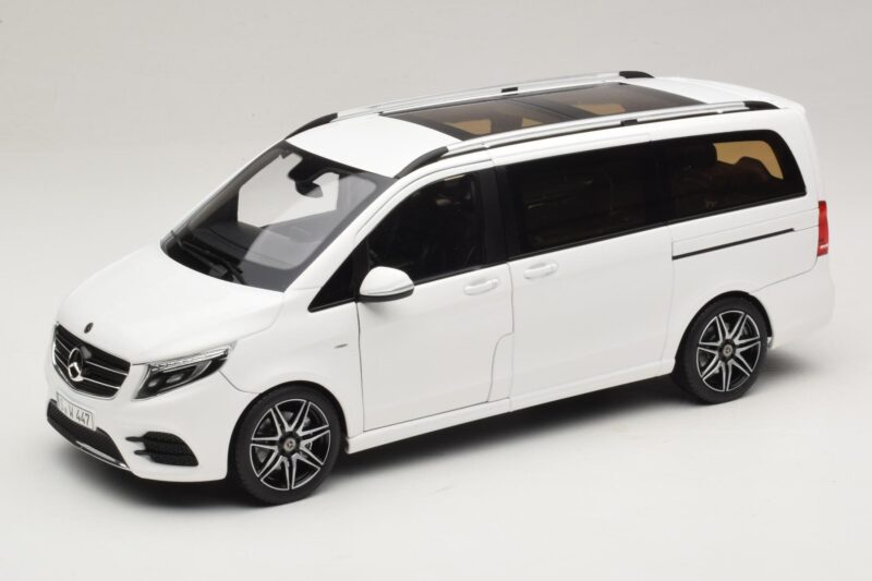Mercedes V-Class W447 AMG Line Blanc Norev 1:18 183876 Métal