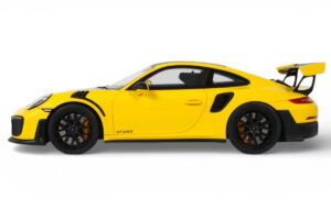 Porsche 911 GT2 RS 991.2 Nurburgring Lap Record Jaune GT Spirit 1:18 GT972 Résine — image 3 sur 5