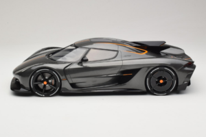 Koenigsegg Jesko Absolut 0-400-0 km/h Record Graphite Grey GT Spirit 1:18 GT575 Résine — image 3 sur 6