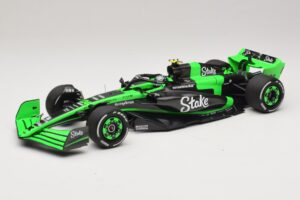 Stake Kick Sauber C44 G. Zhou Emilia Romagna GP 2024 Minichamps 1:18 117240124 Résine