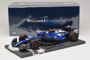 Williams Racing FW45 A. Albon British GP 2023 Minichamps 1:18 117231123 Résine — image 7 sur 7
