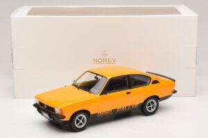 Opel Kadett C Rallye 2.0E Brilliant Ochre Norev 1:18 183659 Métal — image 6 sur 6
