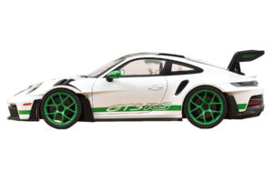 Porsche 911 992 GT3 RS Tribute to Carrera RS Blanc Python Green Norev 1:12 127535 Métal — image 3 sur 4