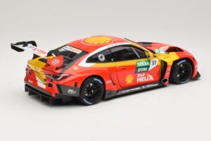 BMW M4 GT3 #31 Schubert Motorsport S. van der Linde Winner DTM Lausitzring 2022 Minichamps 1:18 113222031 Métal — image 3 sur 8