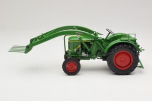 Deutz F2L 514 Tracteur Chargeuse Frontale Vert Minichamps 1:18 109144071 Métal — image 3 sur 6