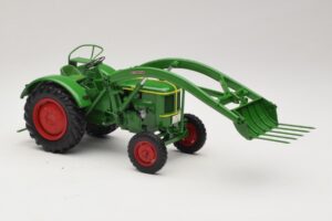 Deutz F2L 514 Tracteur Chargeuse Frontale Vert Minichamps 1:18 109144071 Métal — image 4 sur 6