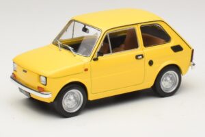Fiat 126 Jaune MCG 1:18 MCG18667 Métal
