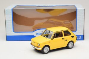 Fiat 126 Jaune MCG 1:18 MCG18667 Métal — image 2 sur 6